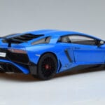 Lamborghini Aventador LP750-4 SV Blue AUTOart 1:18 74559 Composite - image 3 of 8
