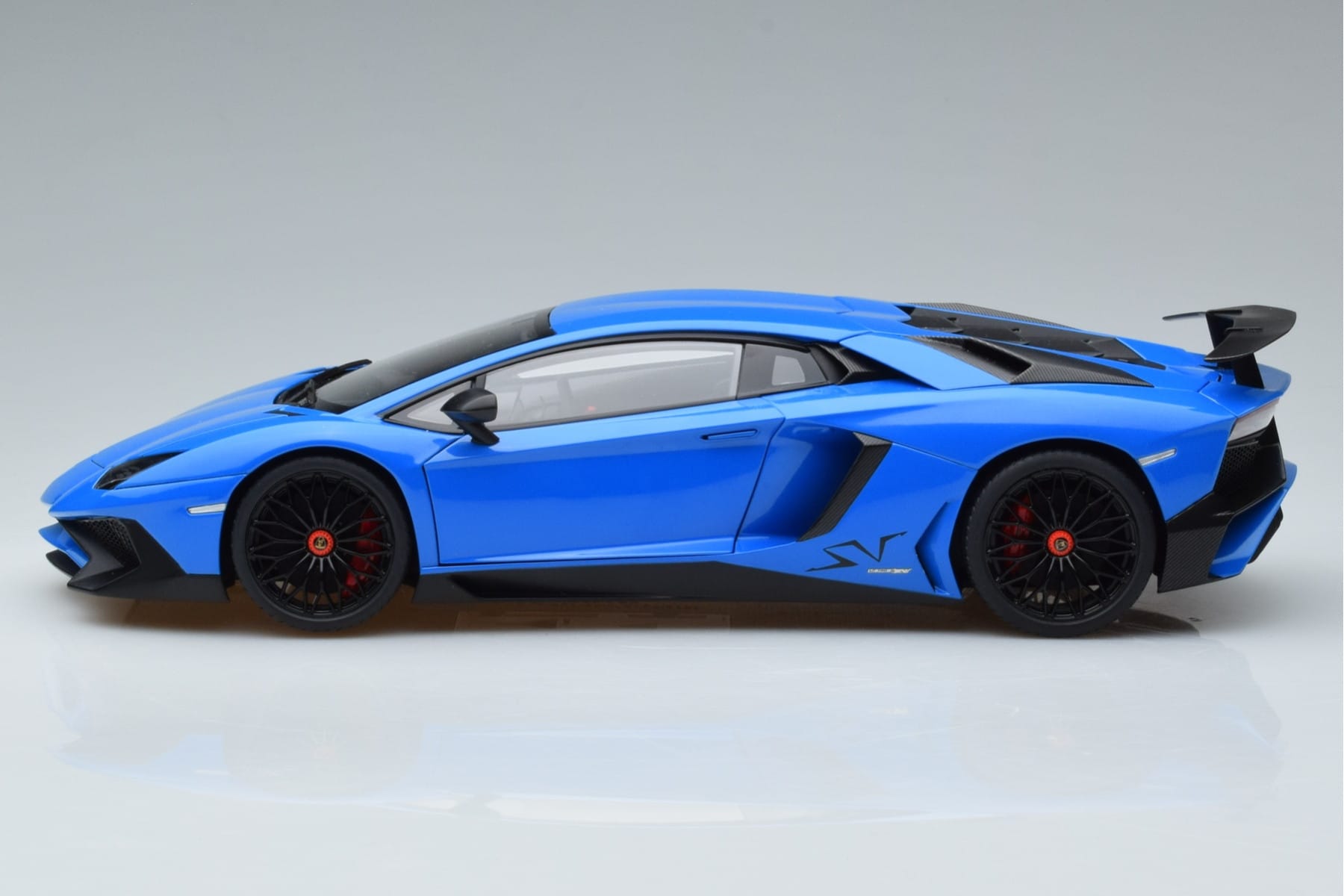 Lamborghini Aventador LP750-4 SV Blue AUTOart 1:18 74559 Composite — photo 4 of 8