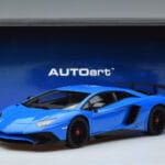 Lamborghini Aventador LP750-4 SV Blue AUTOart 1:18 74559 Composite - image 8 of 8
