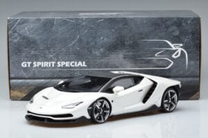 Lamborghini Centenario Pearl White GT Spirit 1:18 GTS18503W Resin — photo 6 of 6