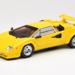 Lamborghini Countach LP 5000 Quattrovalvole Yellow Kyosho 1:18 08320Y