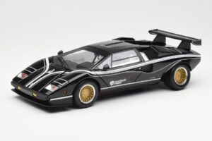 Lamborghini Countach LP 500R Black Kyosho 1:18 08320C