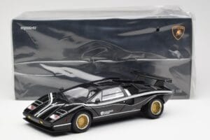 Lamborghini Countach LP 500R Black Kyosho 1:18 08320C Diecast — photo 8 of 8