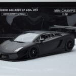 Lamborghini Gallardo LP600+ GT3 Matt Black Minichamps 1:18 - image 6 of 6