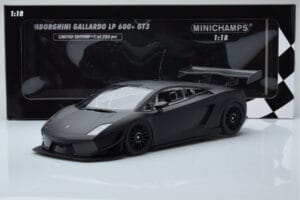 Lamborghini Gallardo LP600+ GT3 Matt Black Minichamps 1:18 151111100 Diecast — photo 6 of 6