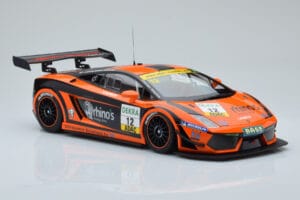 Lamborghini Gallardo LP600+ GT3 Rhinos Leipert Motorsport #12 A. Petrishin / D. Leiper ADAC GT Masters 2011 Minichamps 1:18 1 — photo 4 of 6