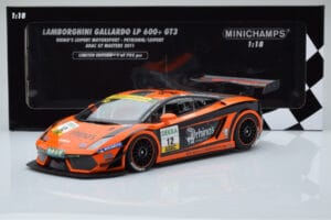 Lamborghini Gallardo LP600+ GT3 Rhinos Leipert Motorsport #12 A. Petrishin / D. Leiper ADAC GT Masters 2011 Minichamps 1:18 1 — photo 6 of 6