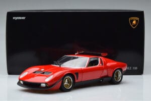 Lamborghini Miura SVR Red Kyosho 1:18 08319RBK Diecast — photo 9 of 9