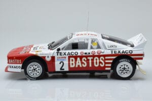 Lancia 037 Bastos #2 P. Snijers / D. Colebunders Rally Ypres 1985 IXO 1:18 18RMC136 Diecast — photo 3 of 6