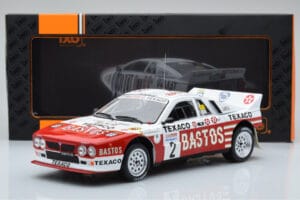 Lancia 037 Bastos #2 P. Snijers / D. Colebunders Rally Ypres 1985 IXO 1:18 18RMC136 Diecast — photo 6 of 6