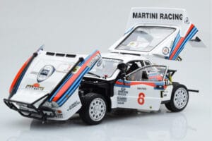 Lancia 037 Martini #8 A. Bettega / M. Perissinot Safari Rally 1985 Kyosho 1:18 08306J Diecast — photo 2 of 8