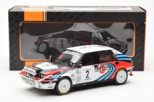 Lancia Delta Integrale 16V #2 M. Biasion / T. Siviero Rally Safari 1990 IXO 1:18 18RMC139A Diecast — photo 6 of 6
