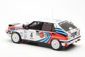 Lancia Delta Integrale 16V #4 A. Fiorio Rally Safari 1990 IXO 1:18 18RMC139B Diecast — photo 5 of 6