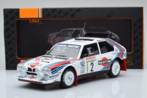 Lancia Delta S4 #2 M. Alen / I. Kivimaki Rally San Remo 1986 IXO 1:18 18RMC130A Diecast — photo 6 of 6