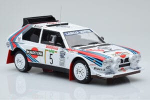 Lancia Delta S4 #5 M. Biasion / T. Siviero Rally San Remo 1986 IXO 1:18 18RMC130B Diecast — photo 4 of 6