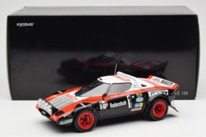 Lancia Stratos HF #1 Hunsruck Rally 1978 Kyosho 1:18 08130D Diecast — photo 8 of 8