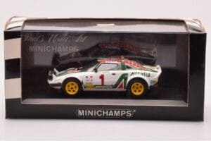 Lancia Stratos #1 S. Munari / S. Maiga Rally Monte Carlo 1977 Minichamps 1:43 430771201 Diecast — photo 4 of 4
