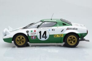 Lancia Stratos Alitalia #14 S. Munari / M. Mannucci Winners Rally Monte Carlo 1975 Minichamps 1:18 155751714 Diecast — photo 3 of 6