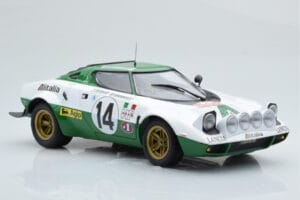 Lancia Stratos Alitalia #14 S. Munari / M. Mannucci Winners Rally Monte Carlo 1975 Minichamps 1:18 155751714 Diecast — photo 4 of 6