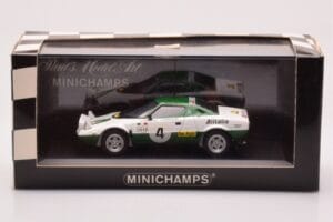 Lancia Stratos Alitalia #4 B. Waldegaard / H. Thorzelius Winner Rally Sweden 1975 Minichamps 1:43 430751204 Diecast — photo 4 of 4