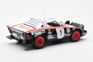Lancia Stratos HF #1 Lancia Pirelli W. Rohrl / C. Geistdorfer Winners Dynabit Saarland Rallye 1978 Minichamps 1:18 155781701  — photo 2 of 6