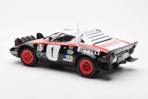 Lancia Stratos HF #1 Lancia Pirelli W. Rohrl / C. Geistdorfer Winners Dynabit Saarland Rallye 1978 Minichamps 1:18 155781701  — photo 5 of 6