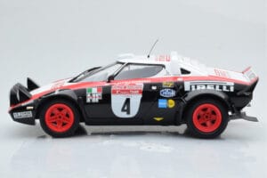 Lancia Stratos Pirelli #4 M. Alen / I. Kivimaki Winners Rally Sanremo 1978 Minichamps 1:18 155781704 Diecast — photo 3 of 6