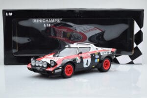 Lancia Stratos Pirelli #4 M. Alen / I. Kivimaki Winners Rally Sanremo 1978 Minichamps 1:18 155781704 Diecast — photo 6 of 6