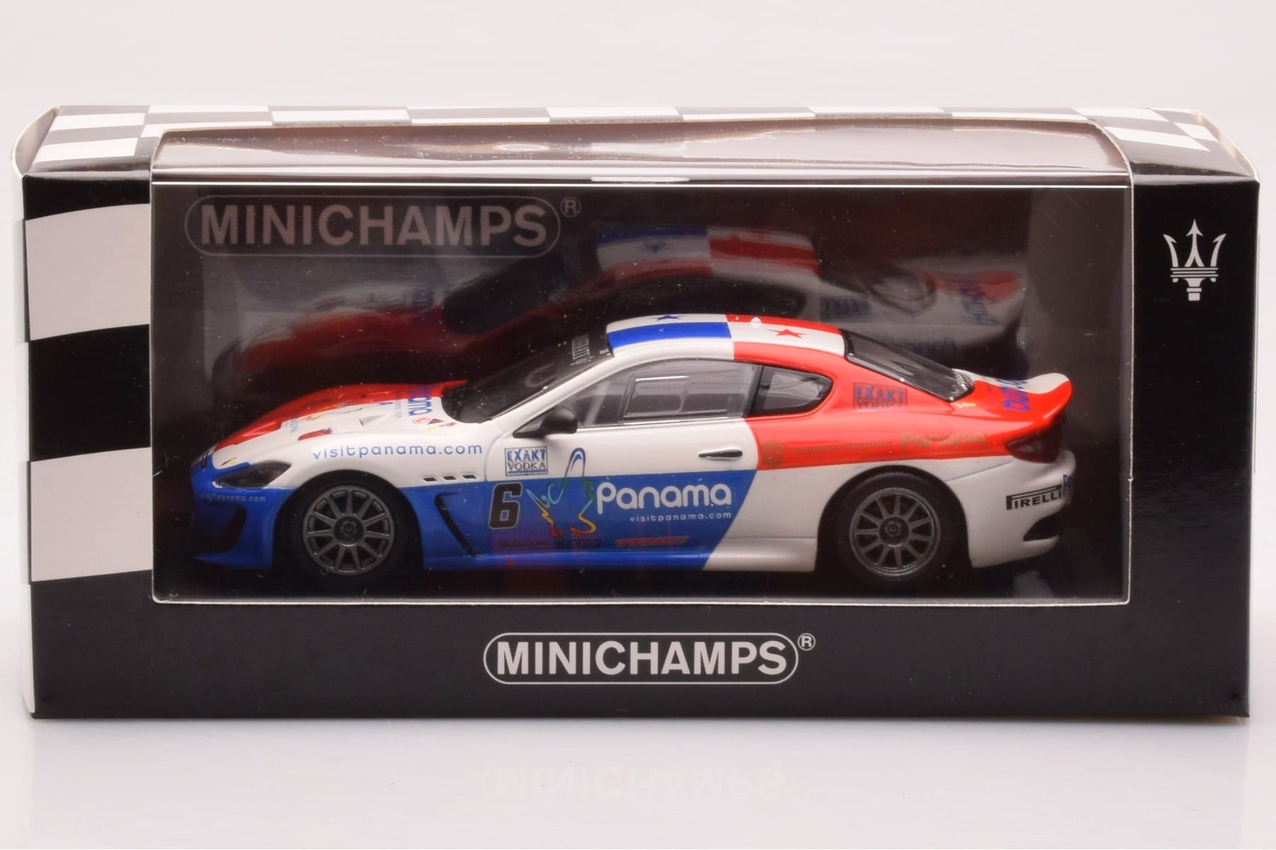 Maserati GranTurismo MC GT4 #6 Goldstein / Sumberg Trofeo GranTurismo 2010 Minichamps 1:43 400101206 Diecast — photo 4 of 4