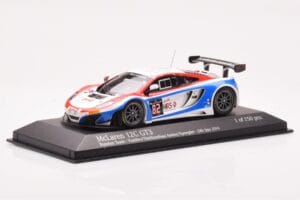 McLaren 12C GT3 #82 Russian Team A. Vasiliev / D. Vasiliauskas / M. Asmer / B. Spengler Spa 24 Hours 2014 Minichamps 1:43 437 — photo 2 of 4