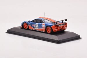 McLaren F1 GTR #33 Gulf Racing R. Bellm / M. Weaver / J-J. Lehto 24 Hours of Le Mans 1996 Minichamps 1:43 530164333 Diecast — photo 3 of 4