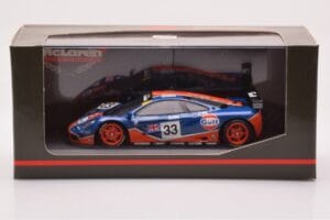 McLaren F1 GTR #33 Gulf Racing R. Bellm / M. Weaver / J-J. Lehto 24 Hours of Le Mans 1996 Minichamps 1:43 530164333 Diecast — photo 4 of 4