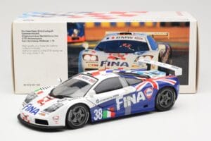 McLaren F1 GTR #38 M. Duez / M. Soper / E. Lafitte Team Bigazzi 24 Hours of Le Mans 1996 UT Models 1:18 80439421484 Diecast — photo 6 of 6
