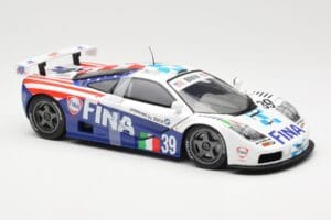 McLaren F1 GTR #39 N. Piquet / J. Cecotto / D. Sullivan Team Bigazzi 24 Hours of Le Mans 1996 UT Models 1:18 80439421485 Diec — photo 2 of 6