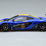 McLaren P1 GTR Blue With Yellow Stripes AUTOart 1:18 - image 4 of 7