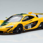 McLaren P1 GTR Yellow With Green Stripes AUTOart 1:18