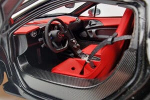 McLaren P1 Matte Black AUTOart 1:18 76027 Diecast — photo 8 of 9