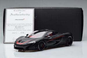 McLaren P1 Matte Black AUTOart 1:18 76027 Diecast — photo 9 of 9