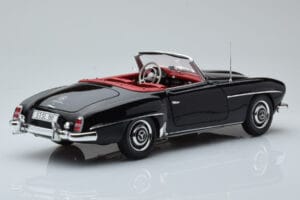 Mercedes 190 SL W121 Cabriolet Black Minichamps 1:18 100037030 Diecast — photo 3 of 8