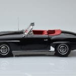 Mercedes 190 SL W121 Cabriolet Black Minichamps 1:18 - image 4 of 8