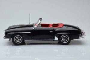 Mercedes 190 SL W121 Cabriolet Black Minichamps 1:18 100037030 Diecast — photo 4 of 8