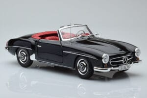 Mercedes 190 SL W121 Cabriolet Black Minichamps 1:18 100037030 Diecast — photo 5 of 8