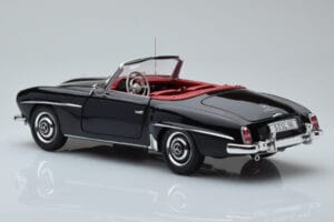 Mercedes 190 SL W121 Cabriolet Black Minichamps 1:18 100037030 Diecast — photo 6 of 8