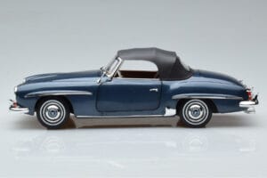 Mercedes 190 SL W121 Roadster Blue Norev 1:18 B66040625 Diecast — photo 4 of 8
