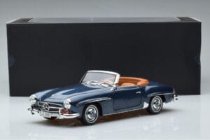 Mercedes 190 SL W121 Roadster Blue Norev 1:18 B66040625 Diecast — photo 8 of 8