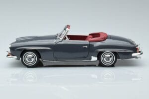 Mercedes 190 SL W121 Roadster Grey Norev 1:18 183402 Diecast — photo 4 of 8