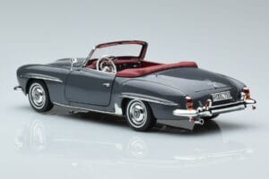 Mercedes 190 SL W121 Roadster Grey Norev 1:18 183402 Diecast — photo 6 of 8