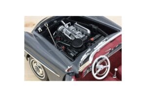 Mercedes 190 SL W121 Roadster Grey Norev 1:18 183402 Diecast — photo 7 of 8