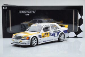 Mercedes 190E 2.5-16 W201 EVO 1 Jet #16 F. Biela Team Ms-Jet Racing DTM 1990 Minichamps 1:18 155903616 Diecast — photo 6 of 6