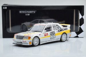 Mercedes 190E 2.5-16 W201 EVO 1 Karcher #77 F. Kreutzpointer Team AMG-Mercedes DTM 1990 Minichamps 1:18 155903677 Diecast — photo 6 of 6